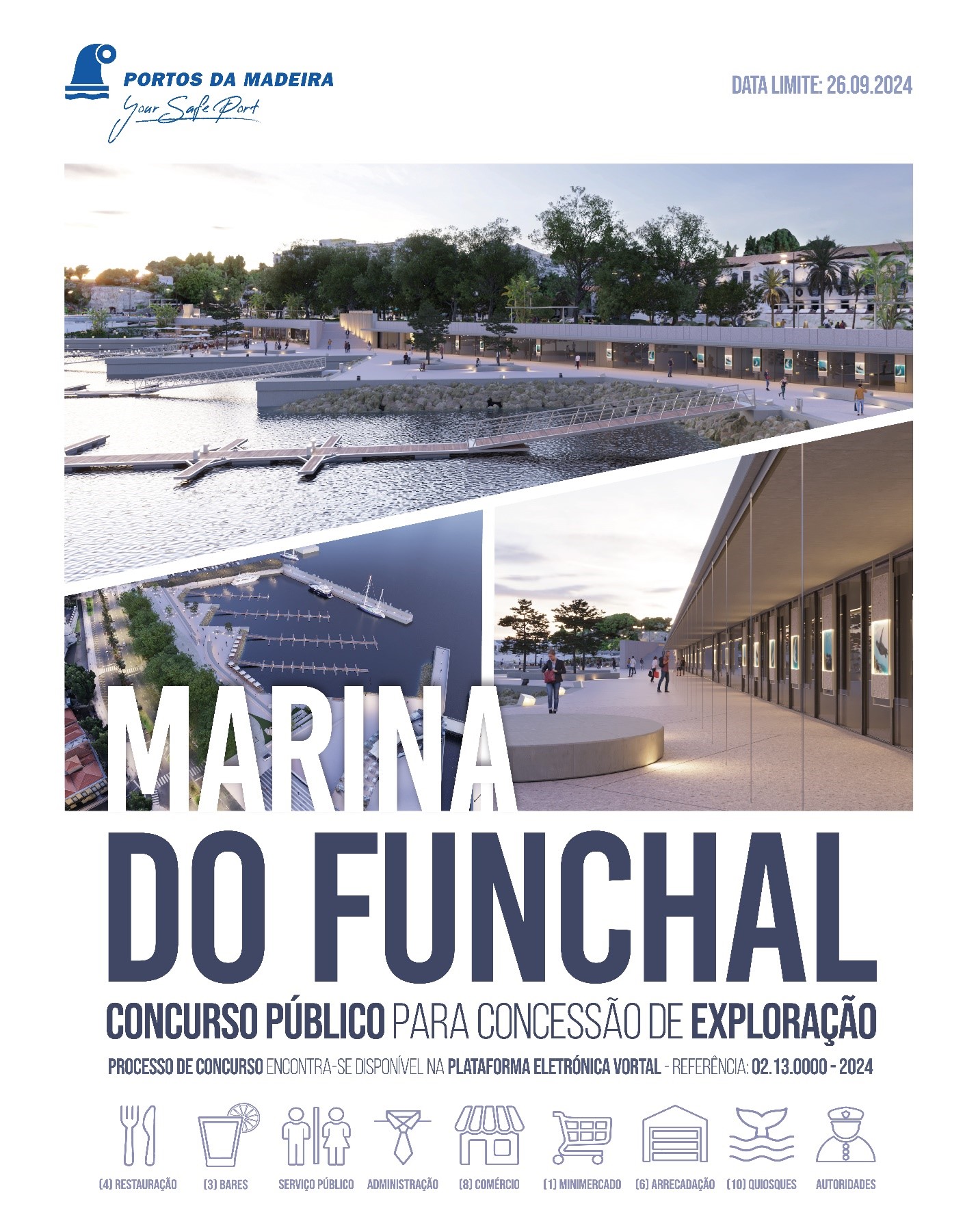 Concurso público para concessão de exploração da Marina do Funchal 